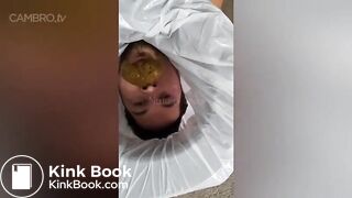 Human toilet slave wc - video 3