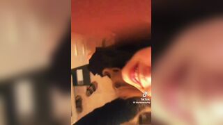 Gothic girl poop toilet selfie