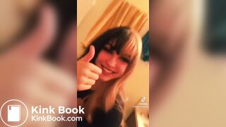 Gothic girl poop toilet selfie