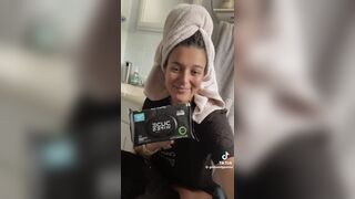 Morning poop toilet selfie