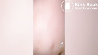 White girl toilet selfie (ass visible)