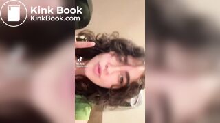 White girl toilet selfie (ass visible)