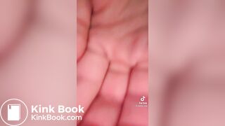 White girl toilet selfie (ass visible)