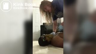 Milf human toilet slave