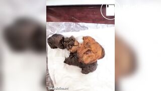 Chinese beauty girl pooping selfy 2