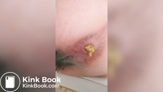 asian cute girl soft poop