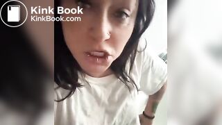 Girl Show Her Morning Poo