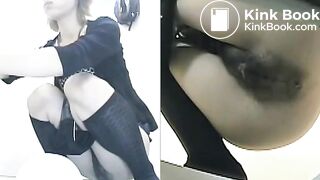 Japanese woman's toilet scene - video 176