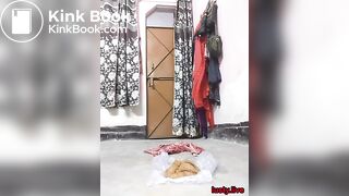 She literally made mountain of poop