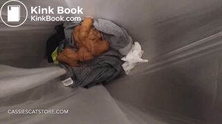 Women dumped such a HUGE shit in dustbin