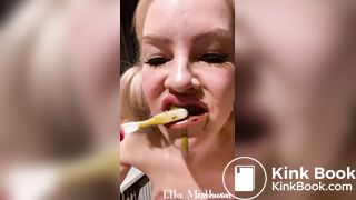 brushing teeth - video 4