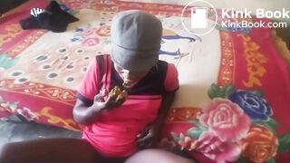 African massive shitter girl 3