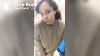 Redbone ass clapping & dookie flies out her ass at work
