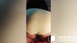 Sexy Hot Teen Latina HUGE Pointy Tan Panty Poop