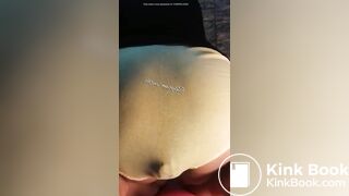 Sexy Hot Teen Latina HUGE Pointy Tan Panty Poop