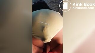 Sexy Hot Teen Latina HUGE Pointy Tan Panty Poop