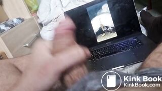 Me Wanking to Dirty Shit Porn