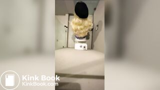 Blonde shitting diarrhea - video 2