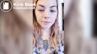 Girl pooping on toilet - video 245