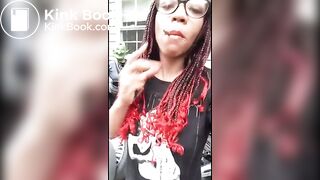 NERDY AFRICAN SLUT