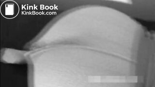 Panty pooping black and white