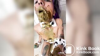 SR drinking a shit cocktail