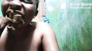 African massive shitter girl 5