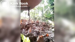 POO IN THE WOODS