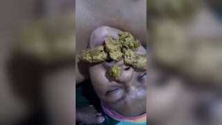 Nasty African scat - video 3