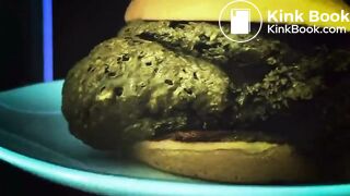 Sweety betty making a shit burger for you