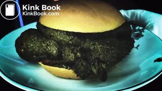 Sweety betty making a shit burger for you