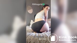 Tiny panty poop