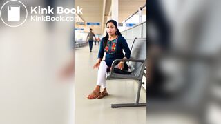 AI white leggings diarrhea