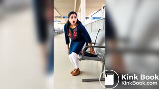 AI white leggings diarrhea