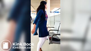 AI white leggings diarrhea