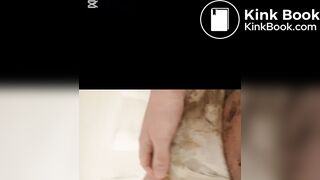 Girl Huge Messy Poop and Piss in Panties