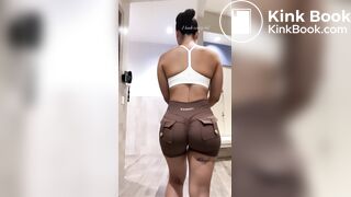 Woman diarrhea shorts (AI GENERATED)