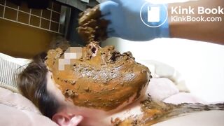 Part 3 Japanese girl Eat scat and lick anal