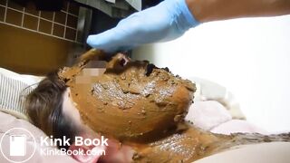 Part 3 Japanese girl Eat scat and lick anal