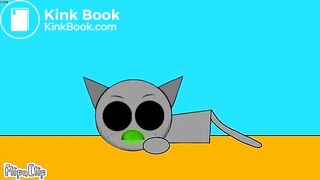 Sprunki Gray Ate Too Much Alcoholic Pizzas...