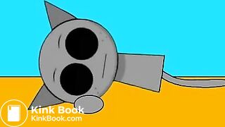 Sprunki Gray Ate Too Much Alcoholic Pizzas...