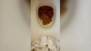 Japanese twitter girl diarrhea pt17