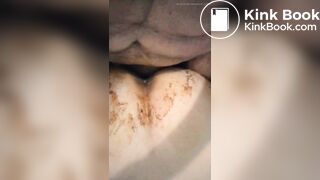 Shit stained doggy style and fingering my SSBBW friend