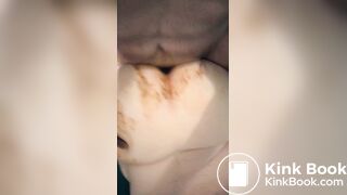 Shit stained doggy style and fingering my SSBBW friend