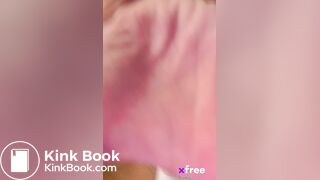 girl pushes large turd out her tiny asshole