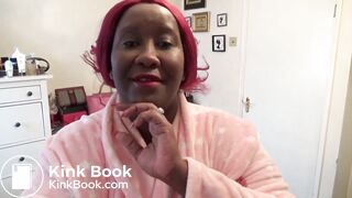 BBW mistress shitting and dirty talk