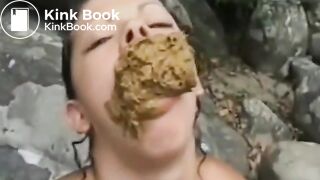 LESBIAN SCAT IN THE WOODS