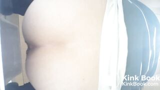 The beautiful Chinese girl has diarrhea