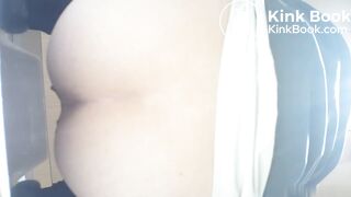 The beautiful Chinese girl has diarrhea