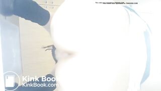 The beautiful Chinese girl has diarrhea